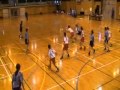 福岡県学生ハンドボール新人戦・女子・福岡大学vs福岡教育大学