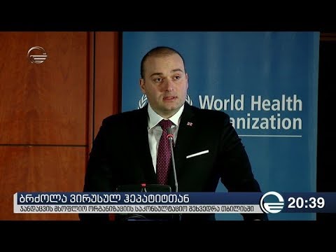 ჯანდაცვის მსოფლიო ორგანიზაციის საკონსულტაციო შეხვედრა თბილისში