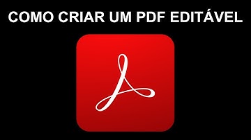 Criar um PDF editável a partir do pacote Libre Office