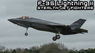 F-35 stealth jet fighters divert into RAF Fairford last year