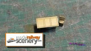 Building A Model Railway - Scenics (Wagon Load + Chairs & Tables)