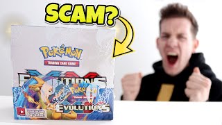 The Pokémon Evolutions Box Scam…?