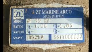 || STEYR 246 - M16 TCAM MO 246 K41 DIESEL ENGINES WITH ZF 45CW GEARBOX ||