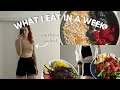 REALISTIC WHAT I EAT IN A WEEK as a nutrition student: balances, quick and easy