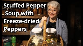 Delicious Stuffed Pepper Soup Recipe using Freeze-Dried Peppers! | Easy & Flavorful