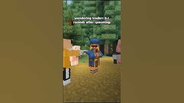 wandering traders are useless pt2 #shorts