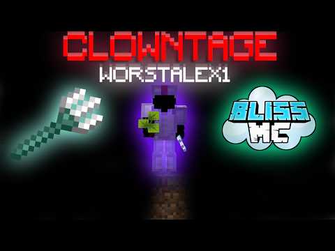 Clowntage of Bestalex1 Blissmc.org trident #minecraft #tridentbox #lt3 #clowntage