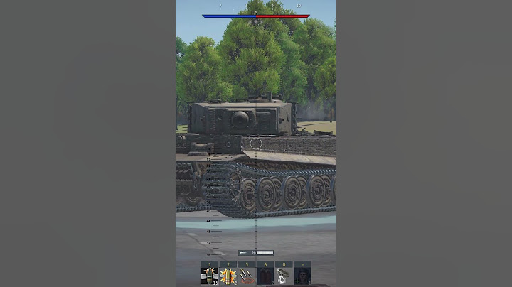 Как пробить Тигра в War Thunder