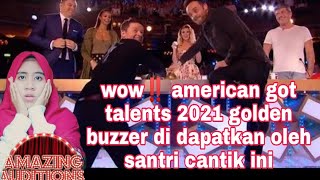 Parody American Got Talent 2021 Golden Buzzer#santriviral#agt#americangottalent#gottalentglobal