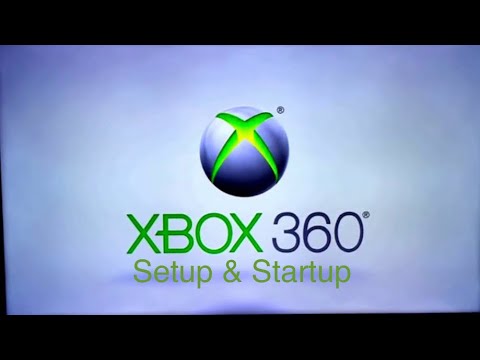Xbox 360 सेटअप और स्टार्टअप