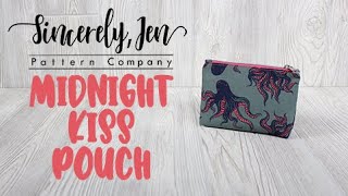 Midnight Kiss Pouch Sewing Tutorial