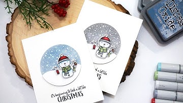 Neat and Tangled Snowman Video Tutorial