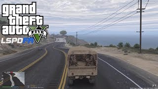GRAND THEFT AUTO 5 LSPDFR EP #123 - MILITARY OPERATION FAIL (GTA 5 PC POLICE MODS)