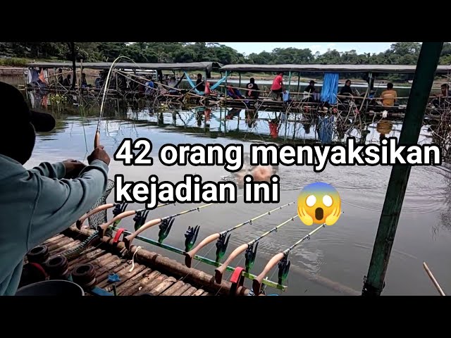 Ngeri !!! MiTos katanya Mancing Di spot ini Tidak Boleh bersiuL mancing mania mancing Cirata terbaru class=