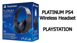 Sony PLATINUM Wireless Headset - Playstation Unboxing \u0026 Review en Español -  YouTube
