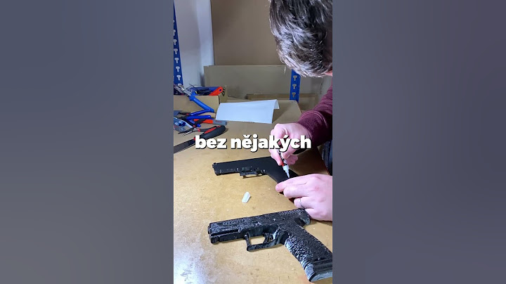 Maketa cvičné zbraně cz p10 | 3D tisk