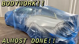 Rebuilding a Wrecked 2021 Toyota Supra !!! Part 5 Bodywork Filler And Primer Rebuilding a Wrecked 2021 Toyota Supra !!! Part 5 Bodywork Filler And Primer