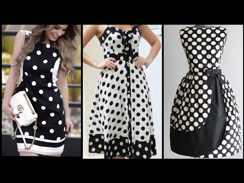 polka dots dress designs