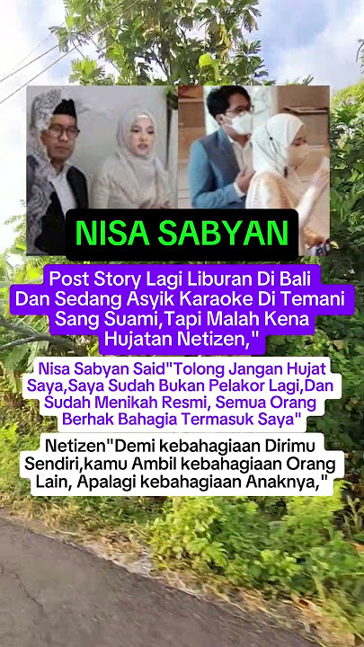 nissa sabyan lagi bahagia #nissasabyan