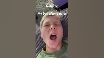My dad snoring meme#funnyvideo