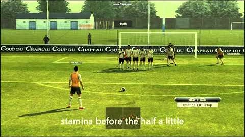 pes 2013 free kick all types tutorial PC,PS3