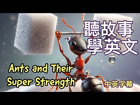 螞蟻的超級力量｜短篇英文故事｜中英字幕｜聽故事學英語｜英文學習
