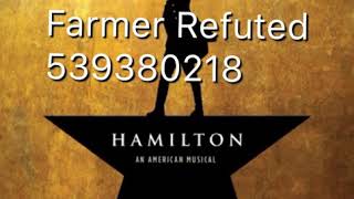 Hamilton Roblox Id Codes