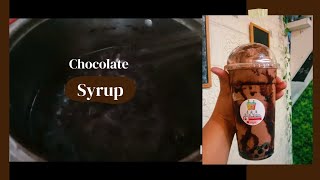 Chocolate syrup for milkshake and milktea milkshake milktea recipe negosyo syrup