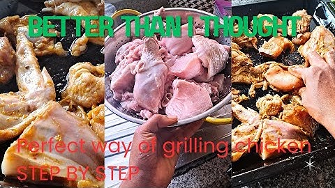 How to Grill Chicken Perfectly at Home | Step-by-Step Grilled Chicken Tutorial