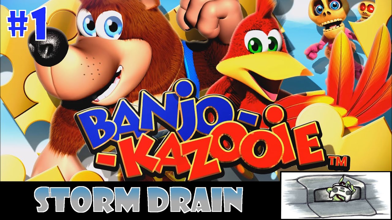 Storm Drain Banjo Kazooie DAMN TUTORIALS! PART 1 YouTube