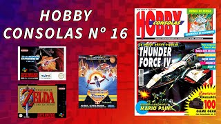 HOBBY CONSOLAS Nº 16 - ENERO DE 1993 - LA RECORDAMOS EN DIRECTO