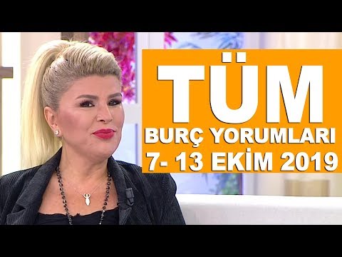 TÜM BURÇLAR | 7 Ekim – 13 Ekim 2019 | Nuray Sayarı'dan haftalık burç yorumları