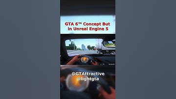 GTA 6™ Concept But in Unreal Engine 5 #39 #shorts #gta6 #unrealengine5