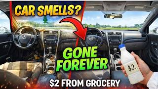 $2 Liquid KILLS All Car Interior Smell FOREVER — Dealers CHARGE $300 For This 2-Minute Fix