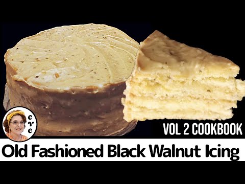 How to Make Black Walnut Icing, Best Old Fashioned Southern Cooks!