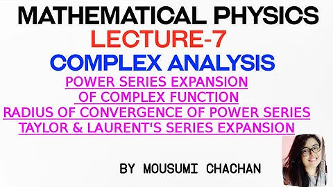 Power series expansion of complex funtion|Radius of convergence |Taylor & Laurent