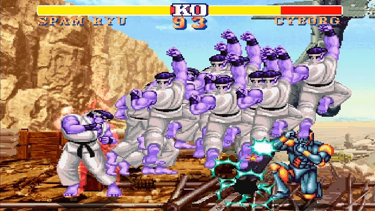 Mad Ryu Street Fighter 2 Deluxe Edition Mad Ryu Fight Gameplay - YouTube