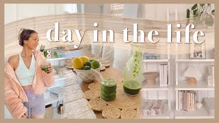DAY IN THE LIFE | getting back in the swing of things, hauls, & trying healthy new recipes!