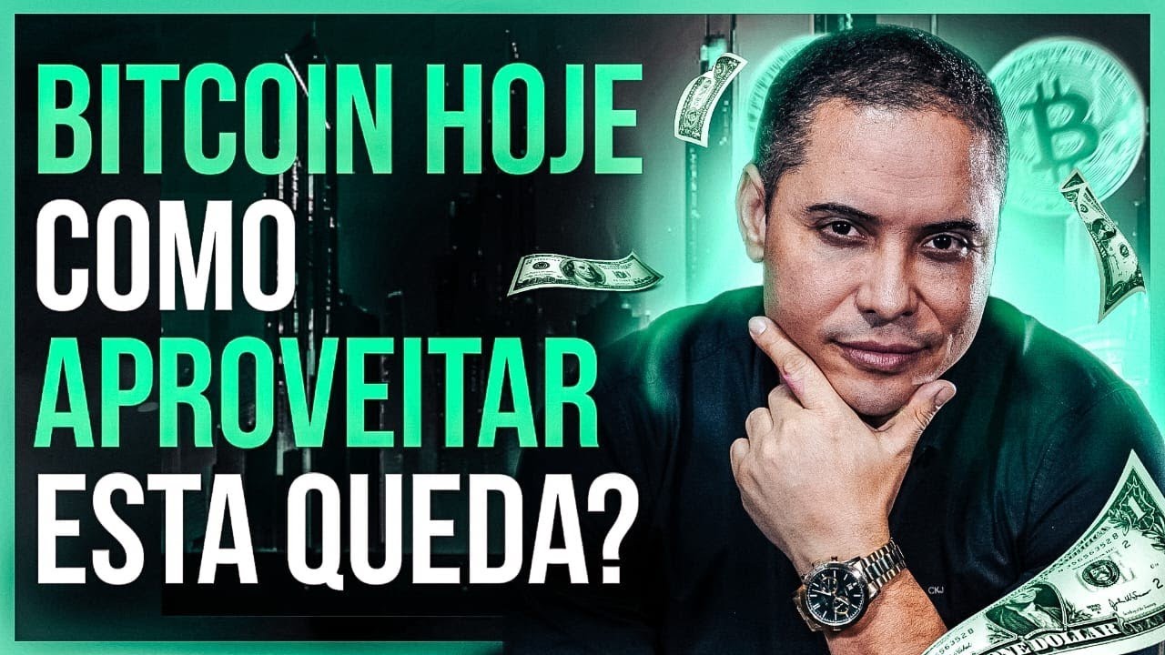 BITCOIN HOJE - COMO APROVEITAR ESTA QUEDA? EP:473