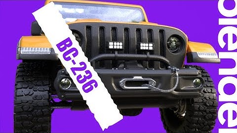 Baking a Jeep – Blender Workflow | Backctage Episode 236