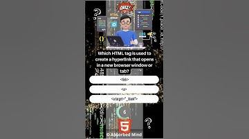 HTML Questions And Answers || HTML Tutorial For Beginners || #Quiz #MCQ #HTML #coding #ict #shorts