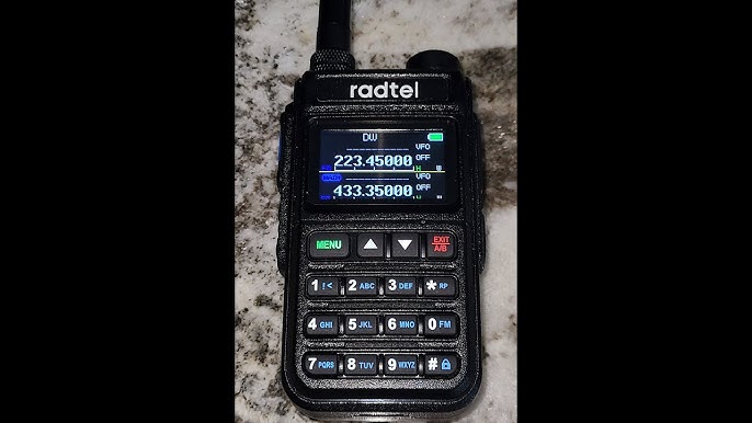 Radtel RT-490 GPS 6 Bands Amateur Ham Two Way Radio 512CH Air Band Wal