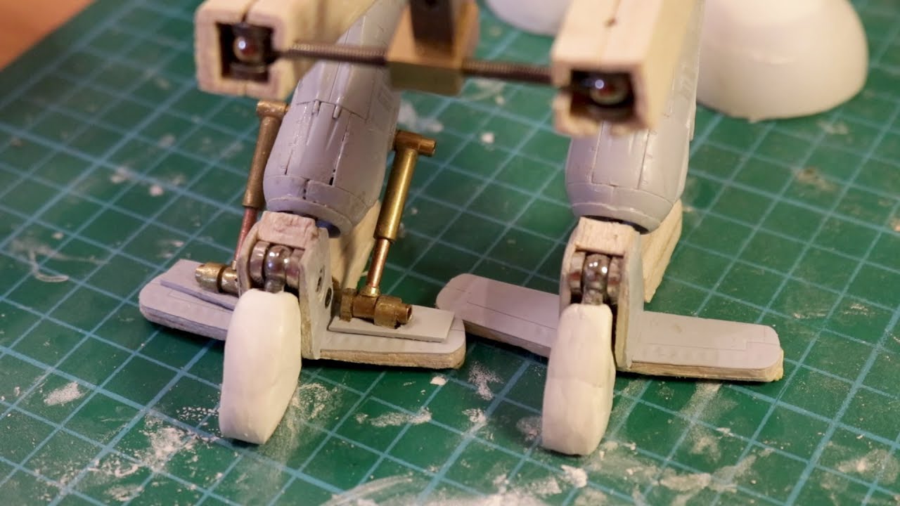 Steampunk-themed robot puppet