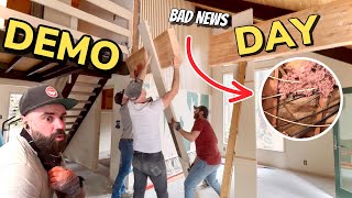 Tearing Apart Our New House || Was This A Big Mistake?