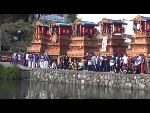 2015西条祭り　伊曽乃祭礼　花集め③　七泰会