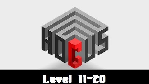 [iOS - No Music] Hocus Walkthrough 11-20 by Gamebra.in