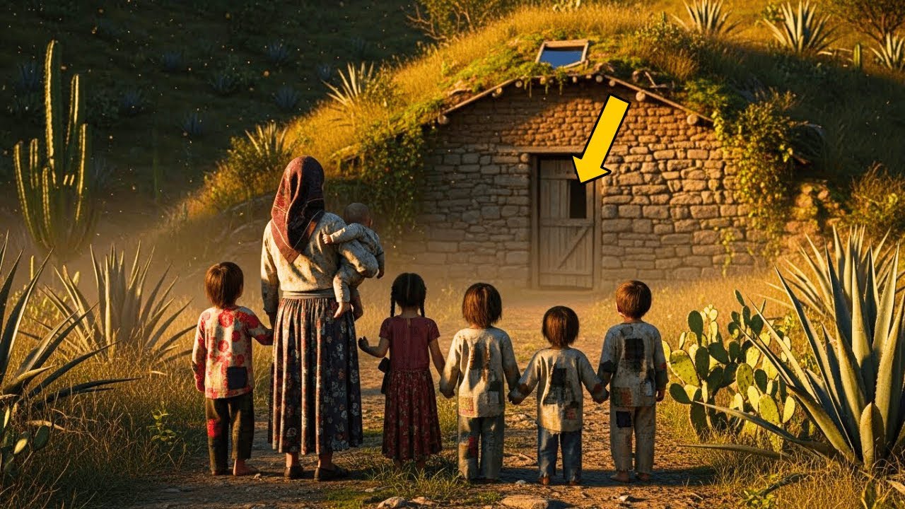 Una Madre Soltera Aceptó Una Cabaña Subterránea Como Pago De Su Patrona — Pero Al Entrar Todo Cambió