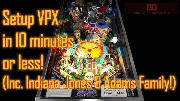 How to set up VPX Virtual Pinball