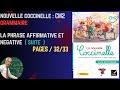 LA NOUVELLE COCCINELLES  CM2. LA PHRASE AFFIRMATIVE ET LA PHRASE NÉGATIVE . EXERCICES .PAGES 32/33