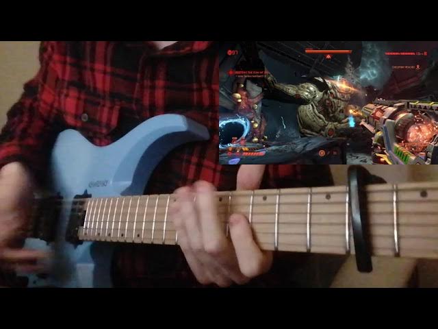 OST DOOM ETERNAL - THE ONLY THING THEY FEAR IS YOU (6 string guitar cover)